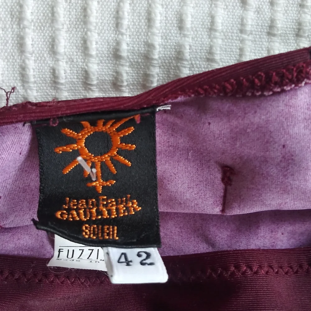 Jean Paul Gaultier Solei 90`s Mesh Y2K Bikini Bottom Panties